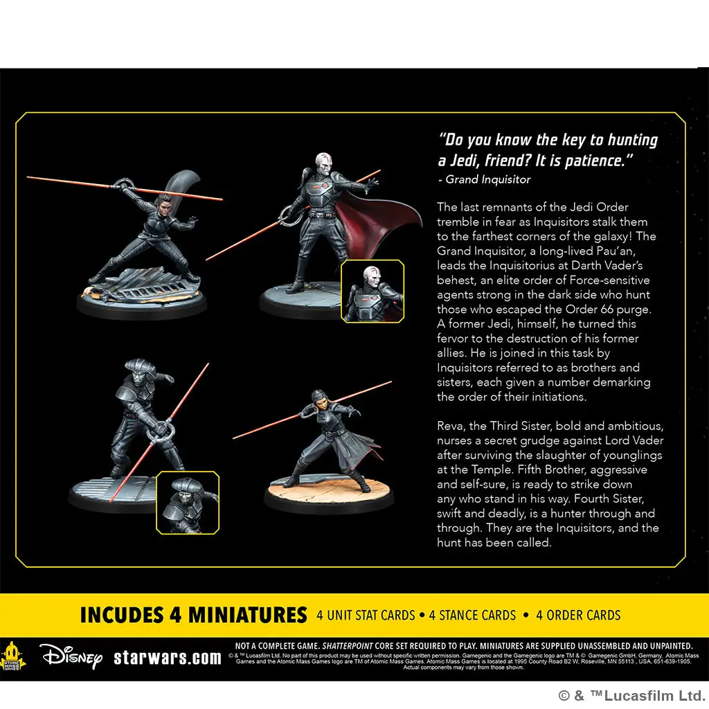Star Wars: Shatterpoint - Grand Inquisitor Squad (EN/DE/FR/SP) - Image 2