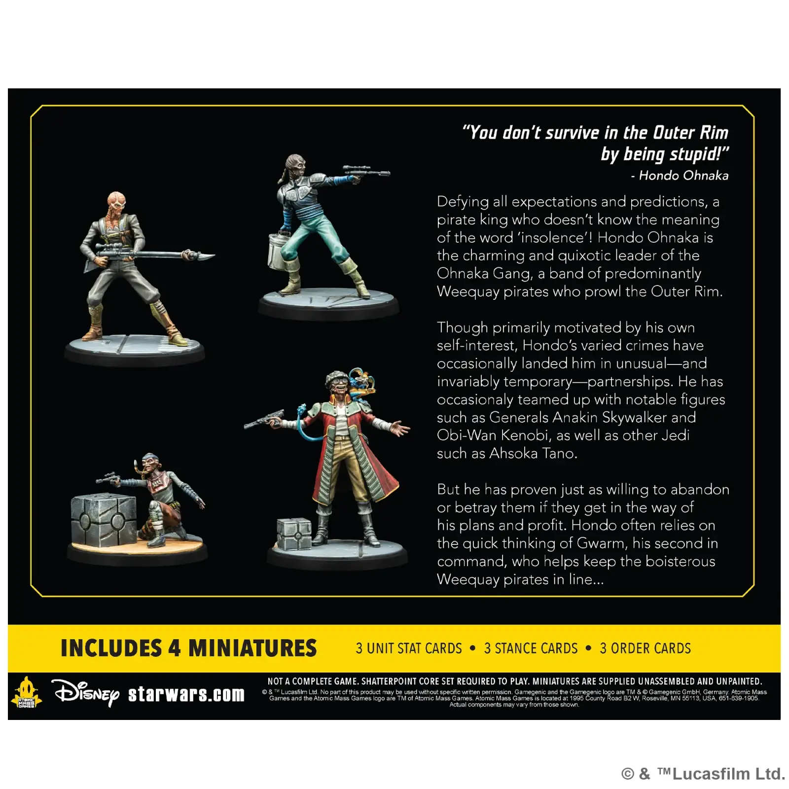 Star Wars: Shatterpoint - Hondo Ohnaka Squad (EN/DE/FR/SP) - Image 2
