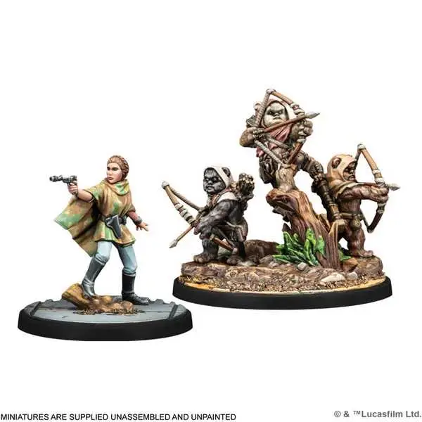 Star Wars: Shatterpoint - Leia and Ewoks Squad (EN/DE/FR/SP) - Image 2