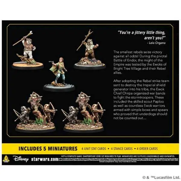 Star Wars: Shatterpoint - Leia and Ewoks Squad (EN/DE/FR/SP) - Image 4
