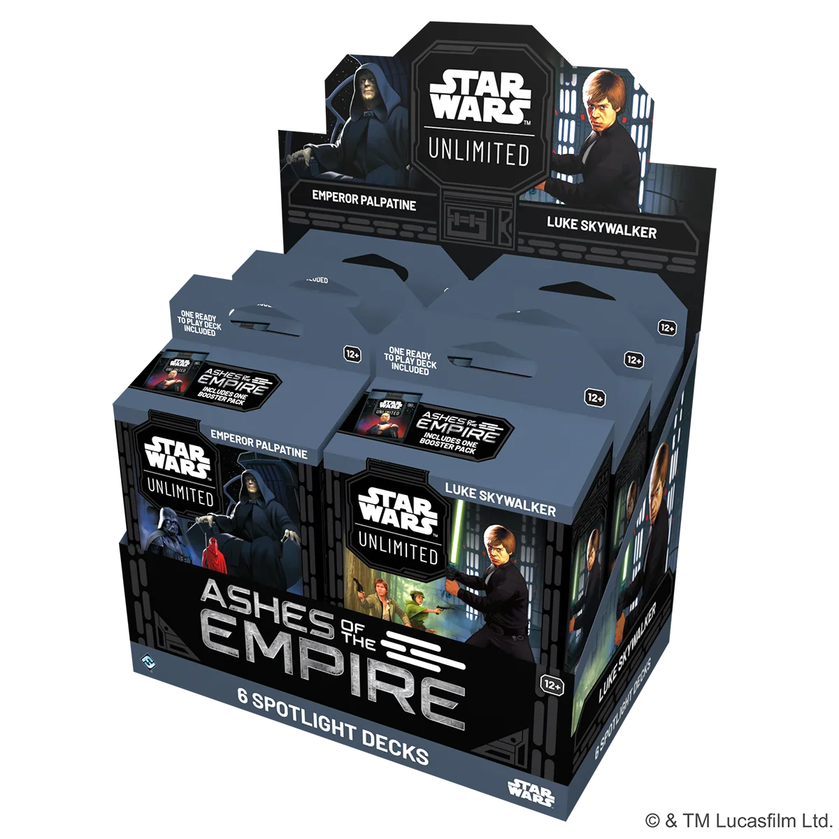 Star Wars: Unlimited - Ashes of the Empire - Spotlight Starter Deck - Luke Skywalker (EN) - Image 3