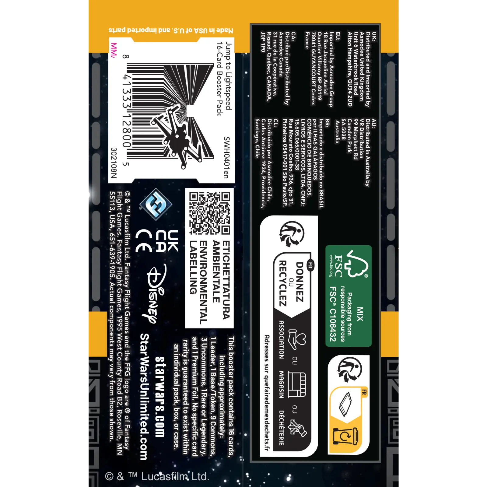 Star Wars: Unlimited - Jump to Lightspeed - Display (24 Booster) (EN) - Image 4