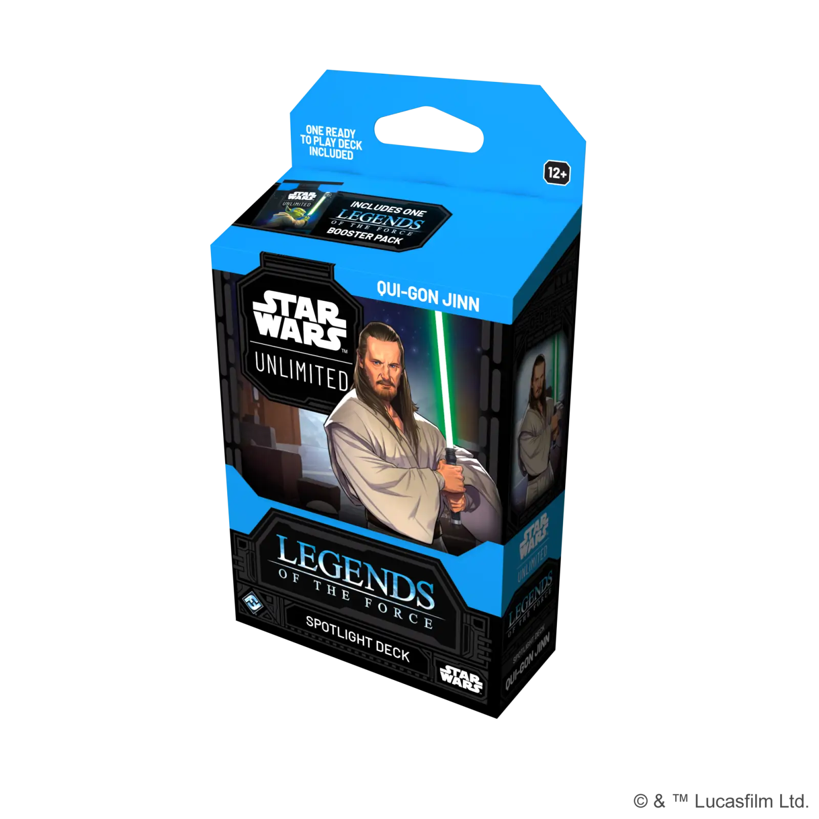 Star Wars: Unlimited - Legends of the Force - Spotlight Starter Deck - Qui-Gon Jinn (EN) - Image 3