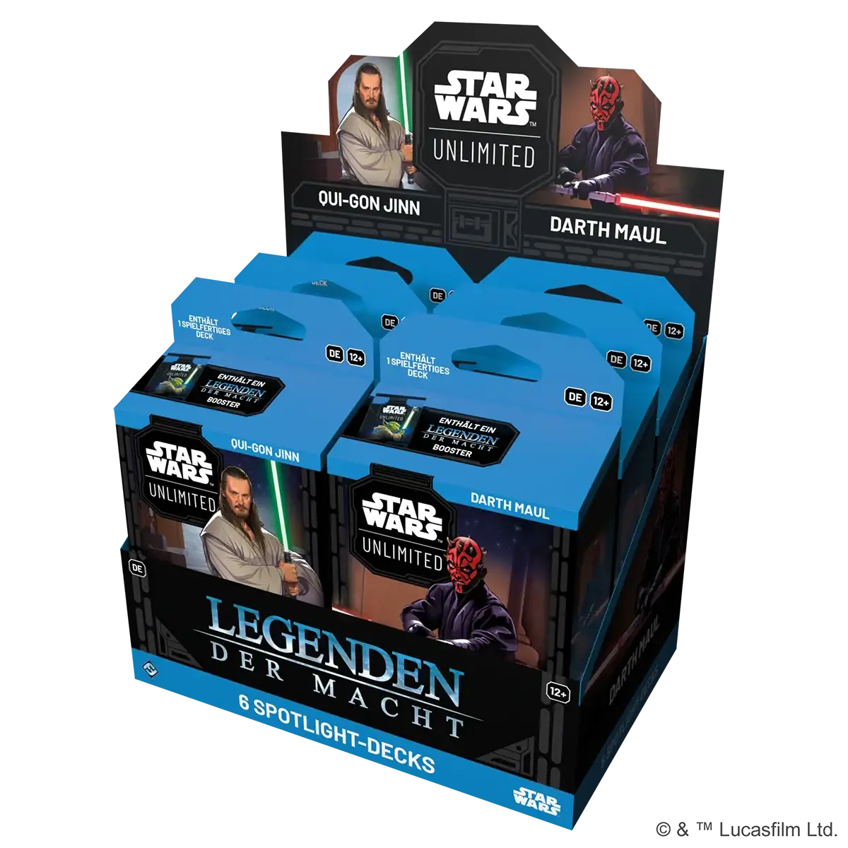 Star Wars: Unlimited - Legenden der Macht- Spotlight Starter Deck - Darth Maul (DE) - Image 2