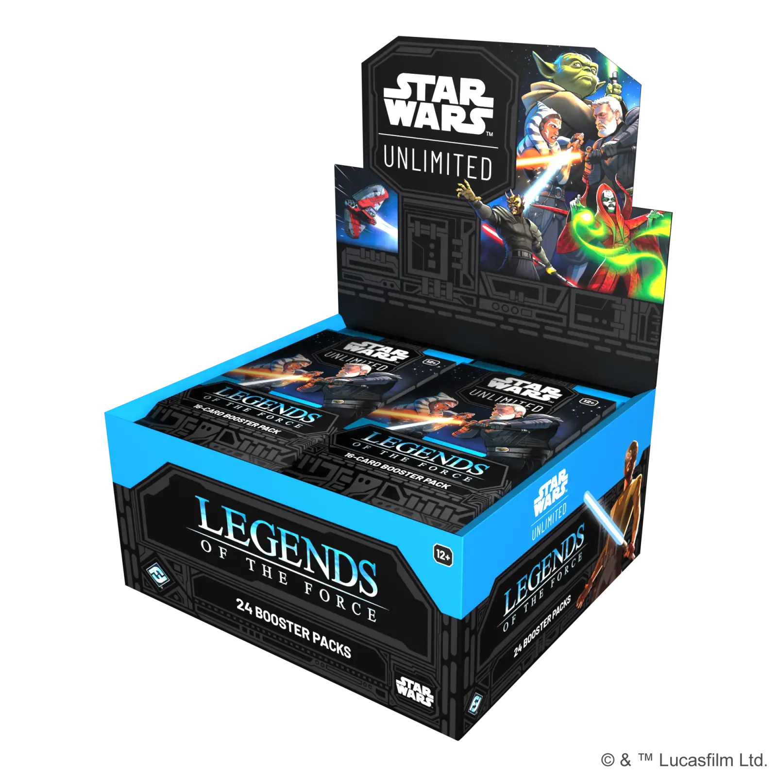 Star Wars: Unlimited - Legends of the Force - Booster Display Case (6 Displays) (EN) - Image 3