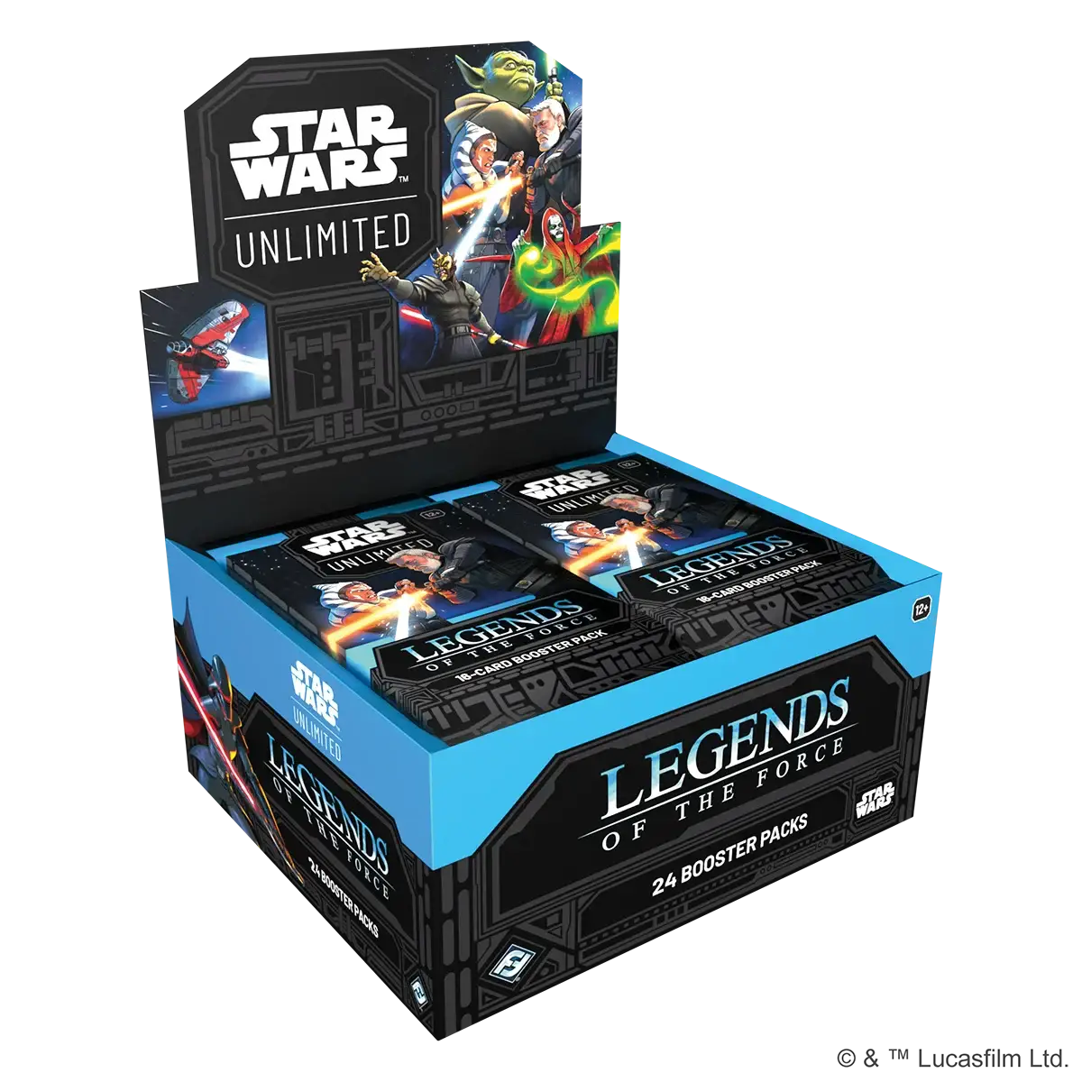 Star Wars: Unlimited - Legends of the Force - Display (24 Booster) (EN)