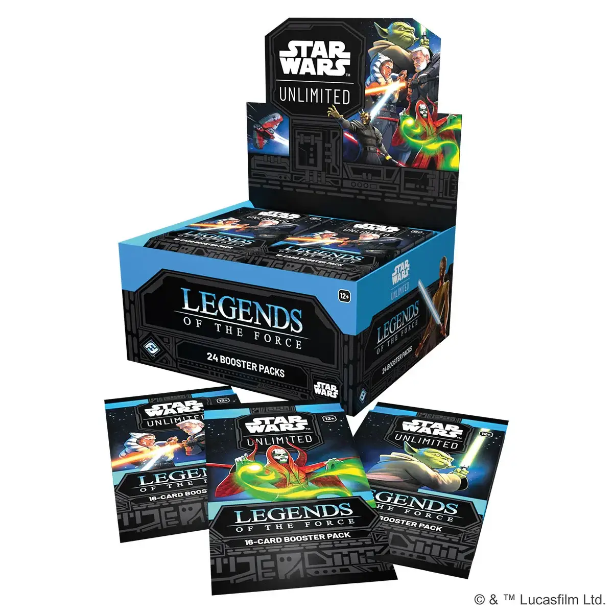 Star Wars: Unlimited - Legends of the Force - Display (24 Booster) (EN) - Image 3