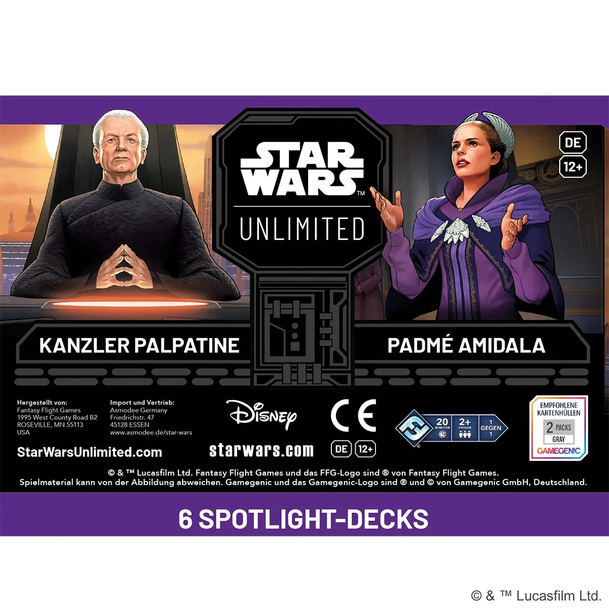 Star Wars: Unlimited - Meister der Intrige - Spotlight Starter Deck - Padme Amidala (DE) - Image 3