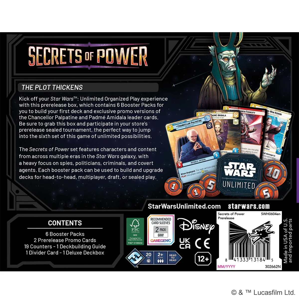 Star Wars: Unlimited - Secrets of Power - Prerelease Box (EN) - Image 2