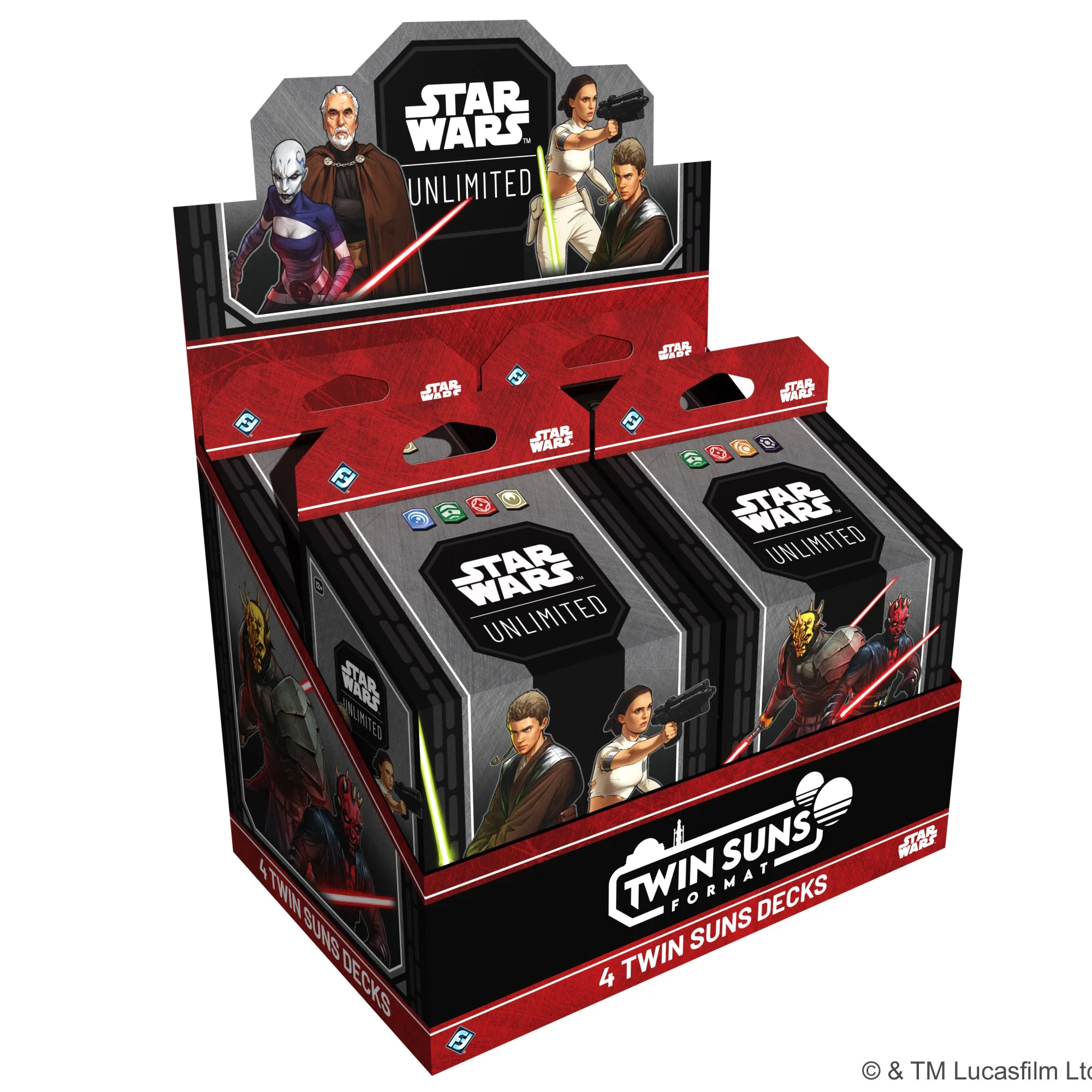 Star Wars: Unlimited - Twin Suns Deck - Schülerin & Meister (DE)