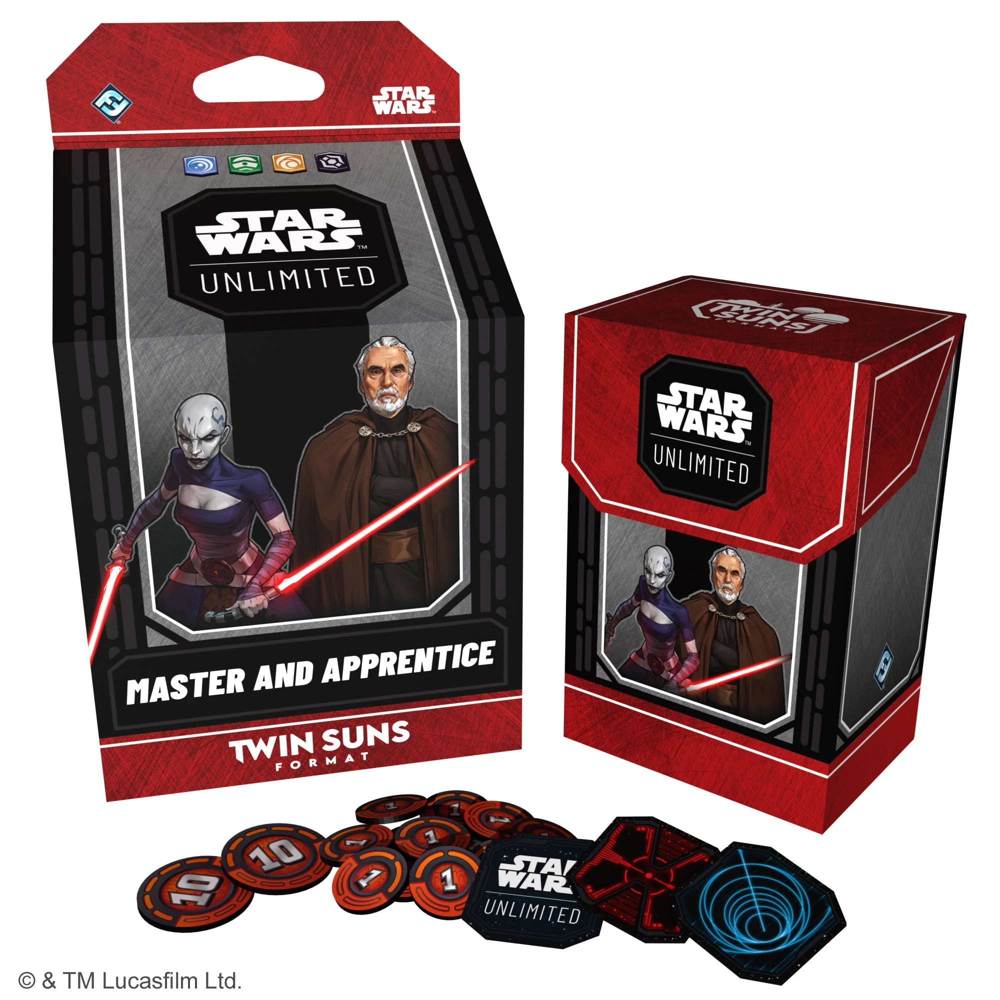 Star Wars: Unlimited - Twin Suns Deck - Schülerin & Meister (DE) - Image 2