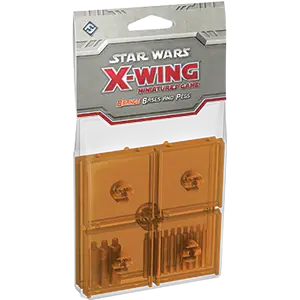 Star Wars X-Wing: Bases and Pegs (Orange)
