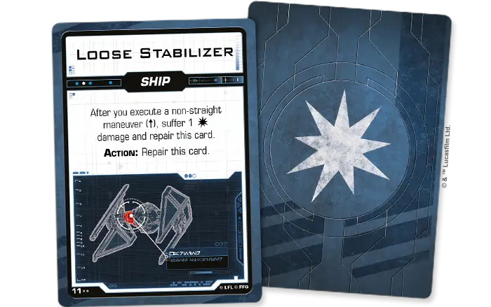 Star Wars X-Wing: Second Edition - Galactic Empire Damage Deck (EN) - Image 2
