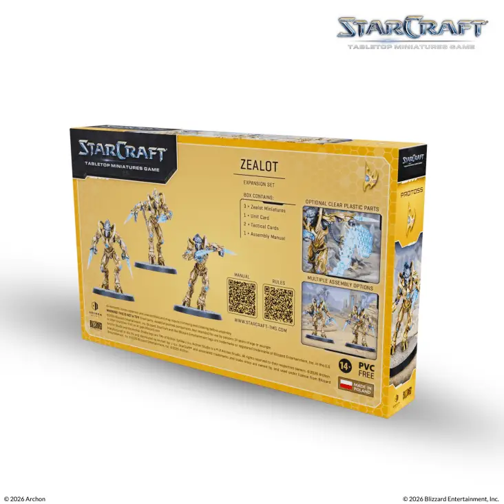 Starcraft: Miniatures Game - Protoss - Zealot (EN) - Image 4