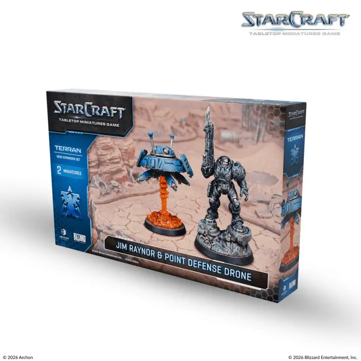 Starcraft: Miniatures Game - Terran - Hero - Jim Raynor (EN)