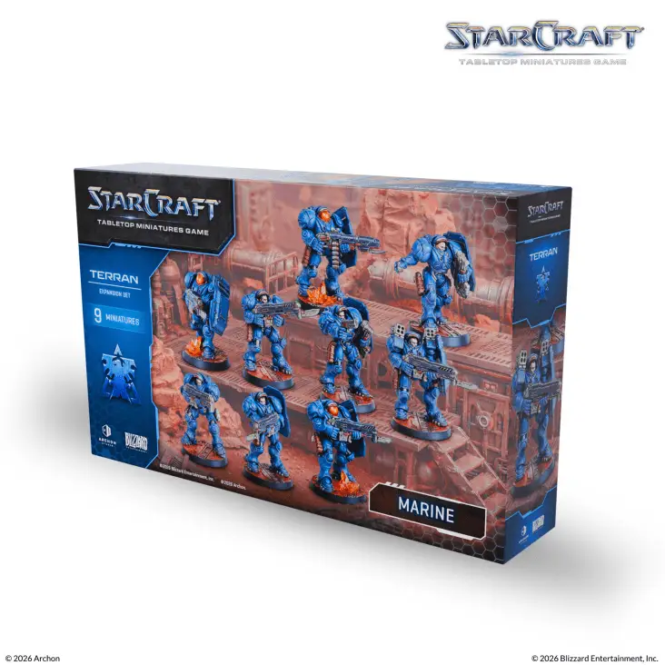 Starcraft: Miniatures Game - Terran - Marine (EN)