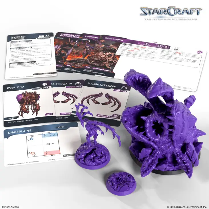 Starcraft: Miniatures Game - Zerg - Hero - Primal Kerrigan (EN) - Image 4