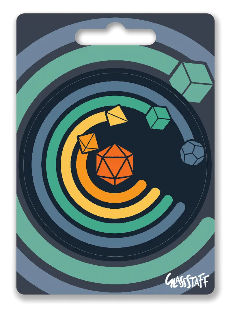 Sticker: Circle of Dice
