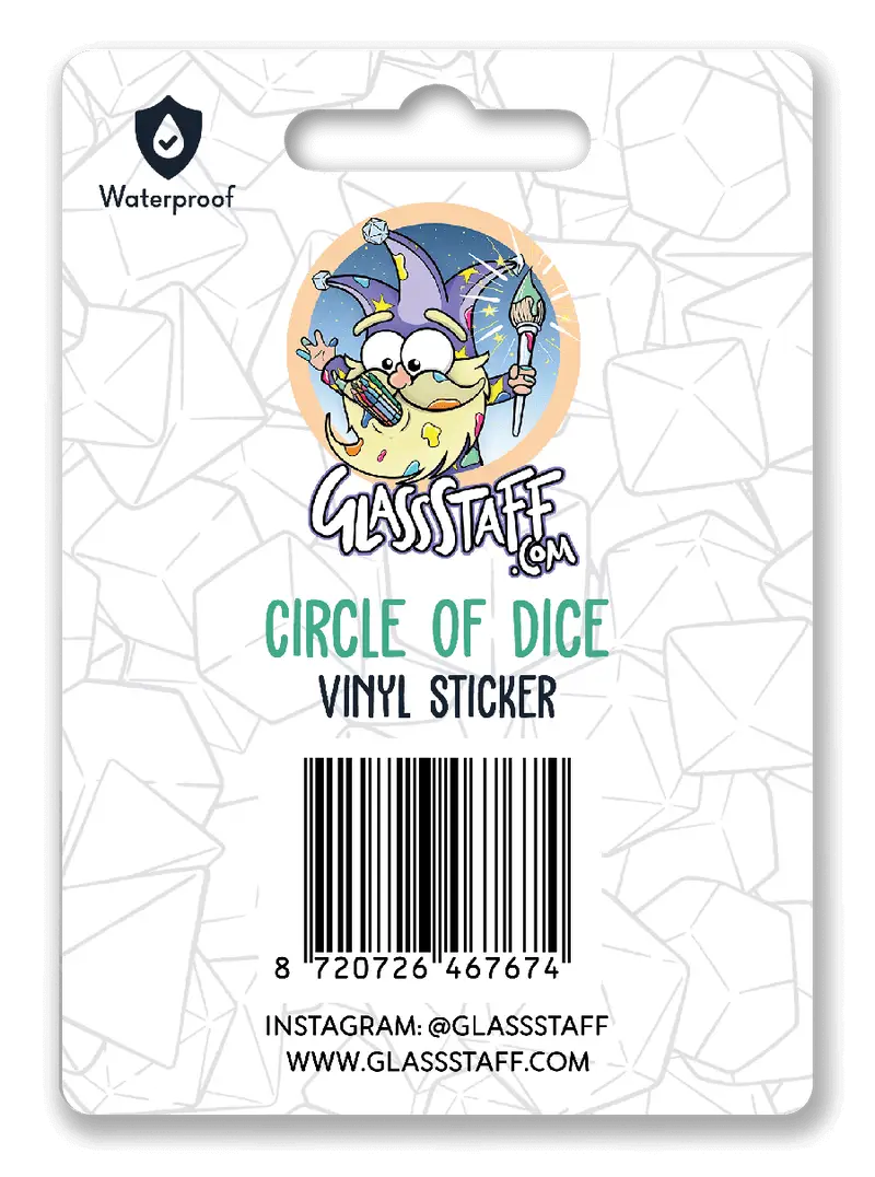 Sticker: Circle of Dice - Image 2