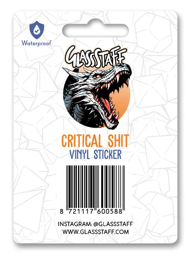 Sticker: Critical Shit - Image 2