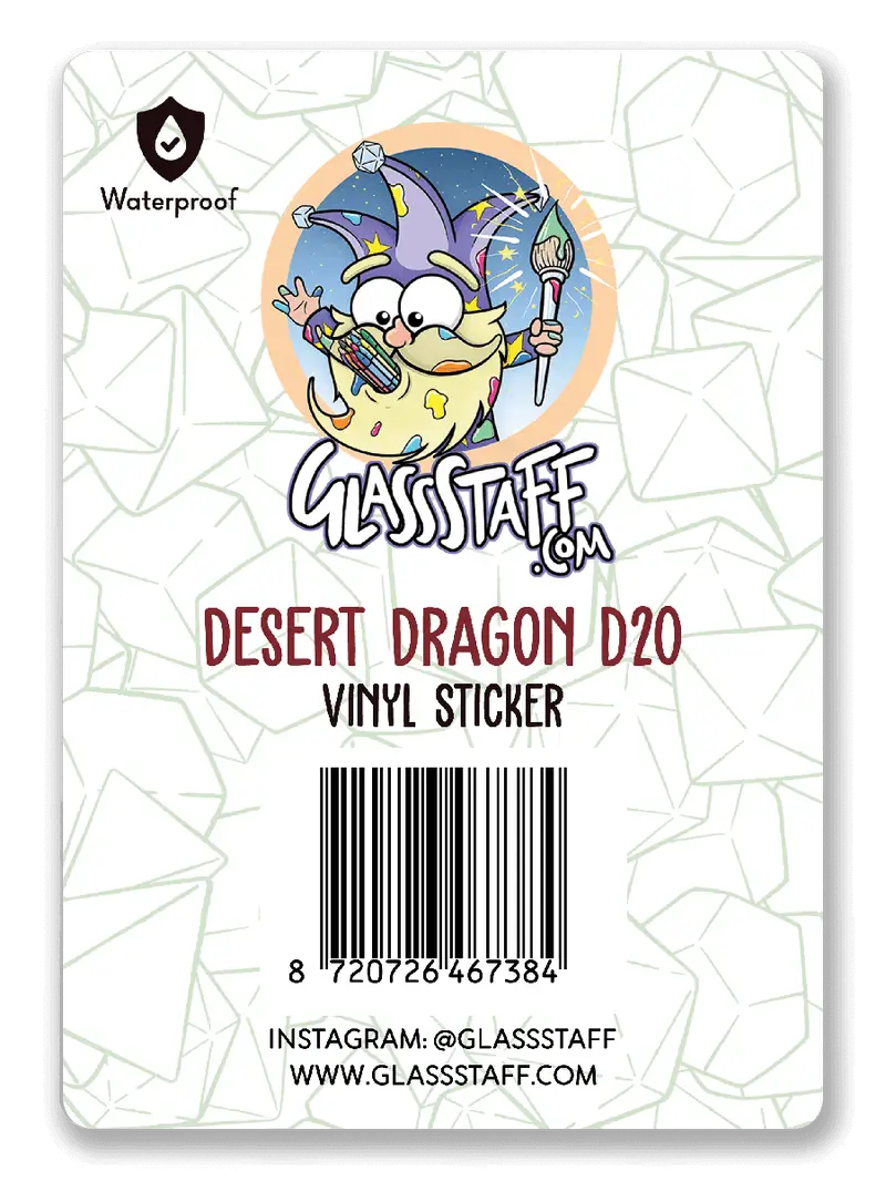 Sticker: Dragon D20 - Image 2