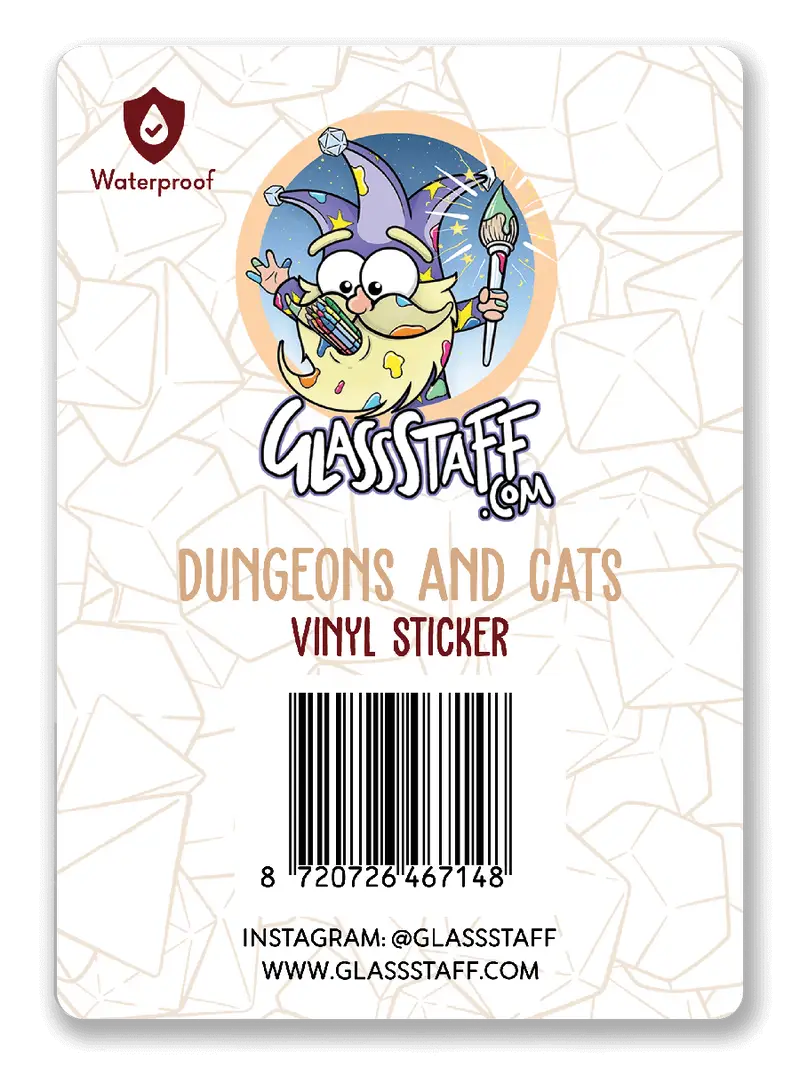 Sticker: Dungeons and Cats - Image 2