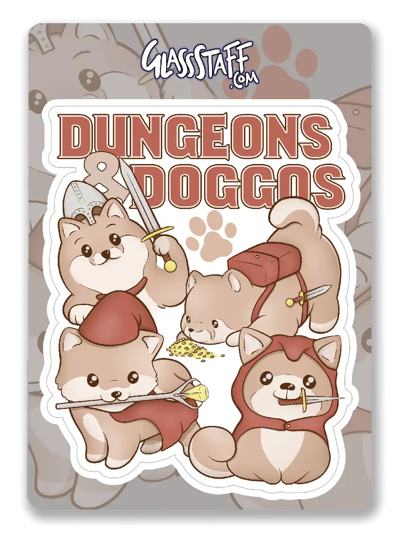 Sticker: Dungeons & Doggos