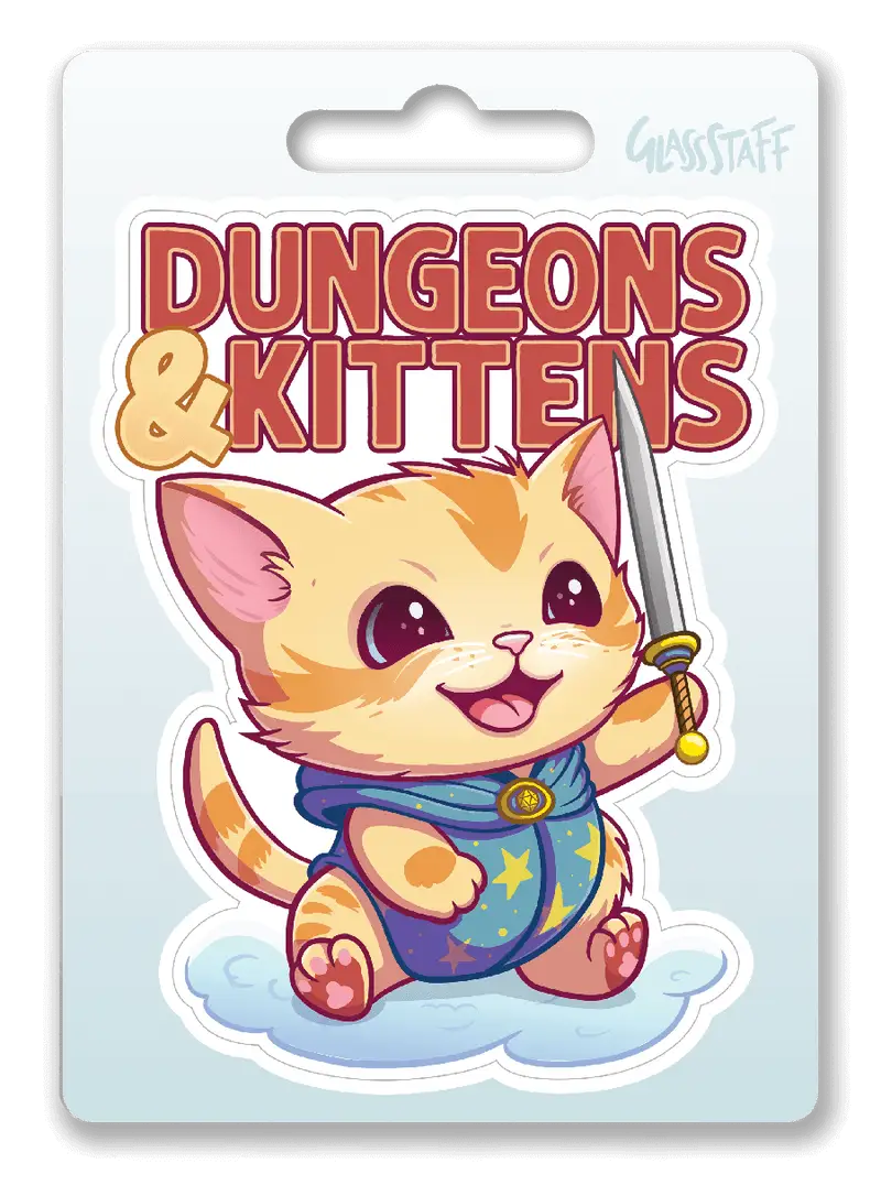 Sticker: Dungeons & Kittens