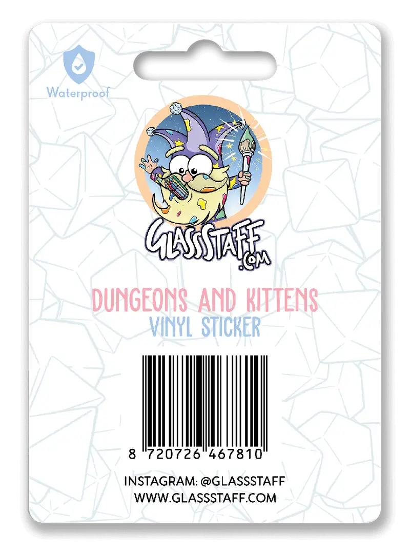 Sticker: Dungeons & Kittens - Image 2
