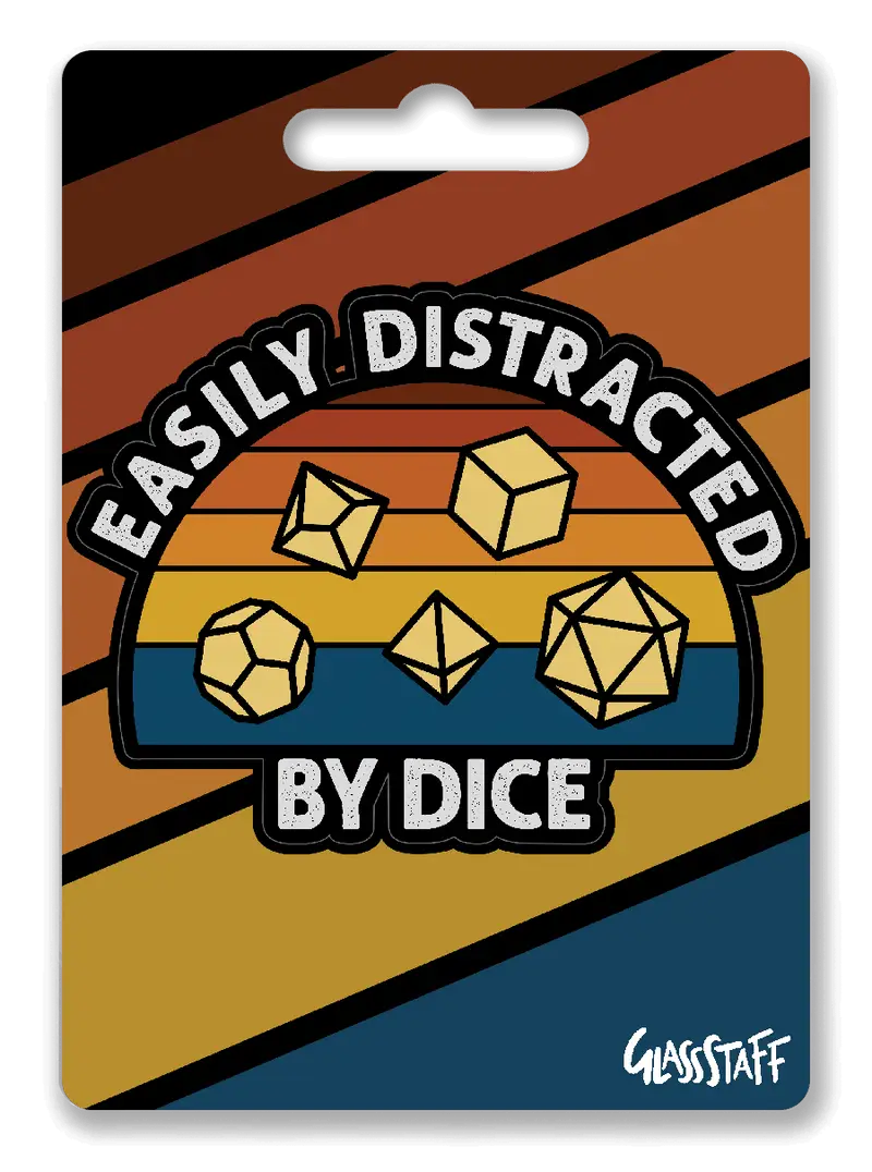 Sticker: Easily Distracted