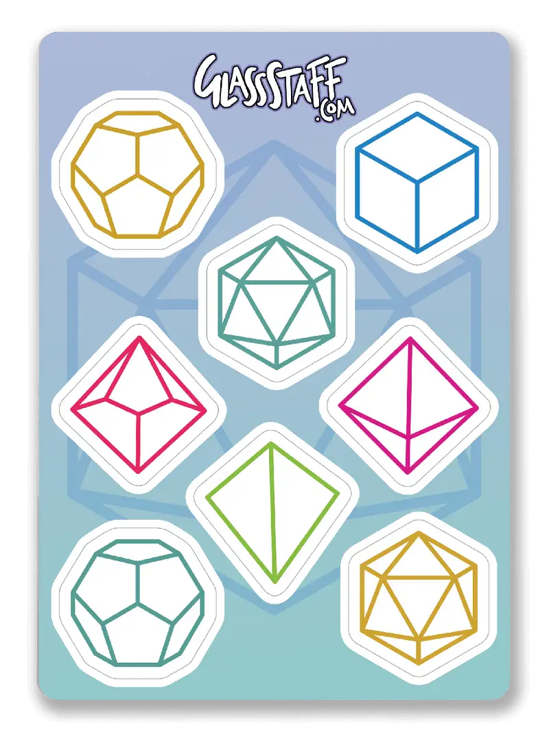 Sticker: Minimal D&D