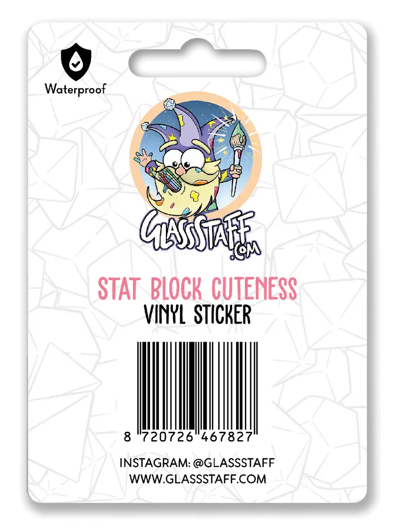 Sticker: Stat Block - Cute - Image 2