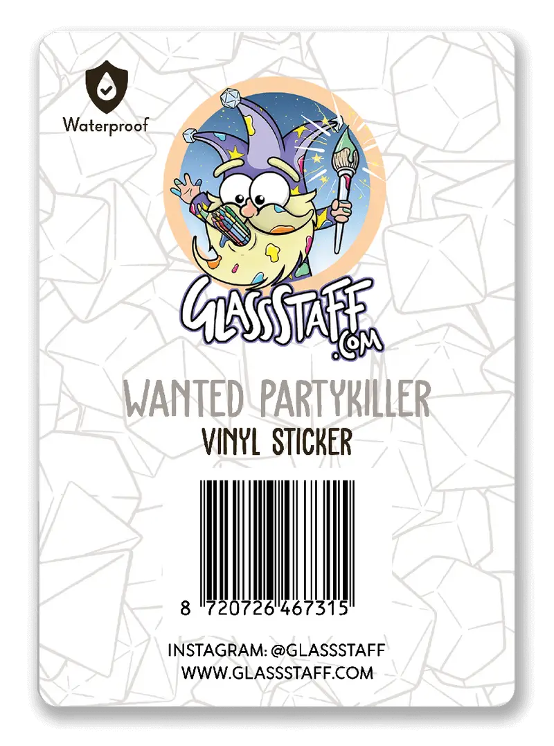 Sticker: Wanted Partykiller - Image 2