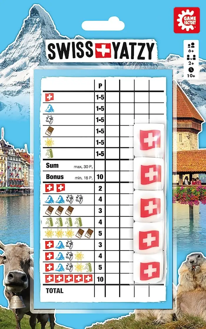 Swiss Yatzy (DE/FR/IT/EN)