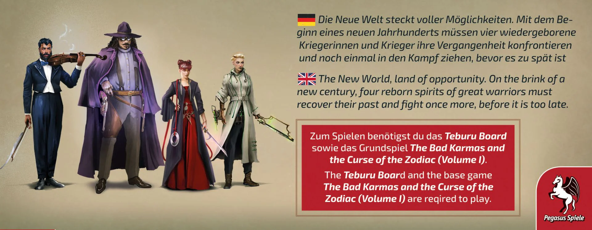 Teburu: The Bad Karmas and the Curse of the Zodiac - The New World Heroes (DE/EN) - Image 3