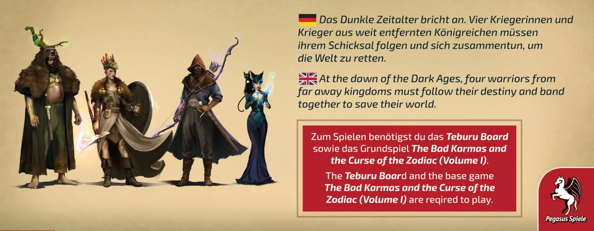Teburu: The Bad Karmas and the Curse of Cthulhu - The Dark Ages Heroes (DE/EN) - Image 3