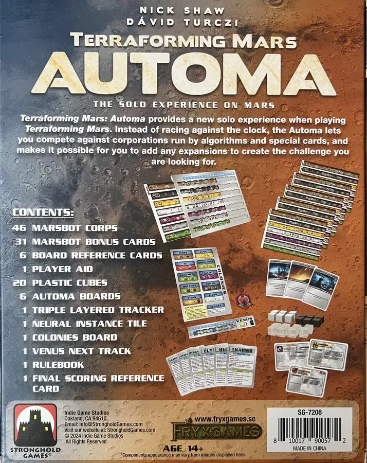Terraforming Mars: Automa (EN) - Image 2