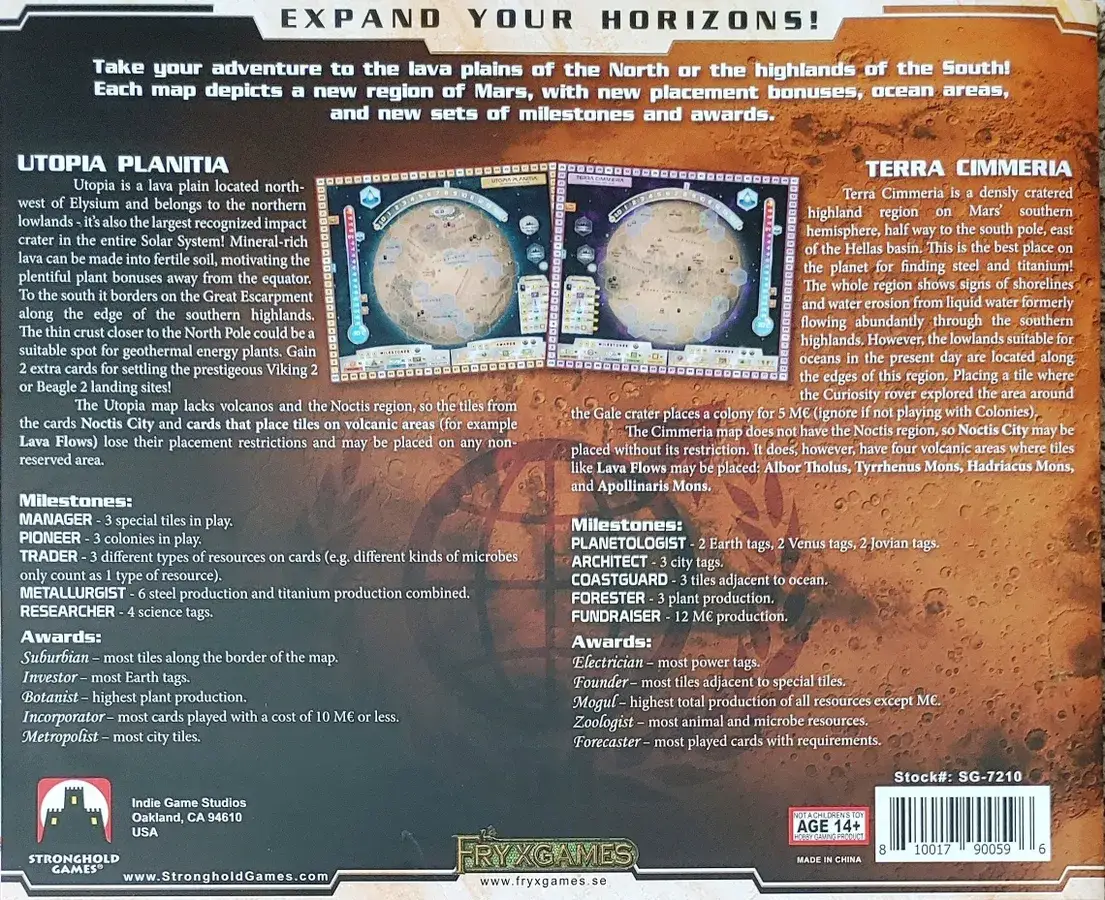 Terraforming Mars: Utopia & Cimmeria (EN) - Image 2