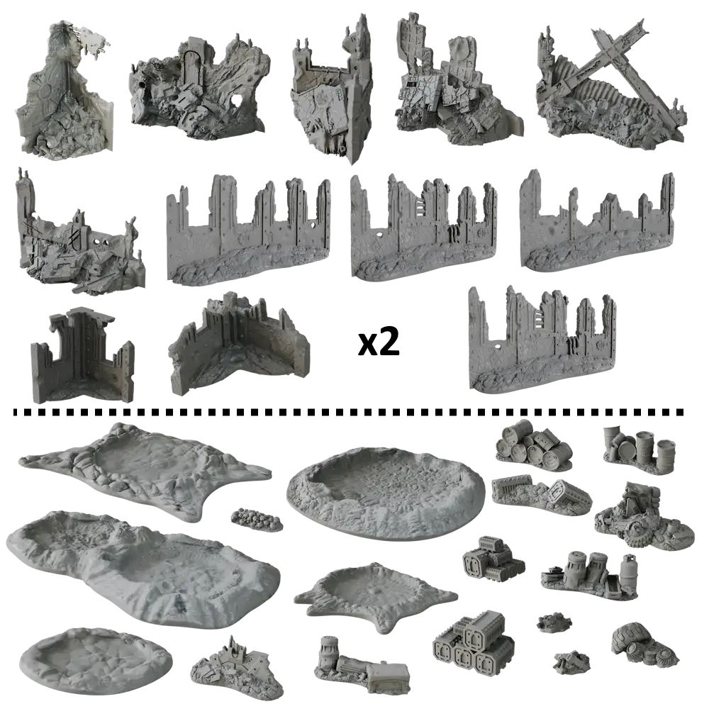 Terrain Crate: Sci-Fi Terrain - Armageddon Sector