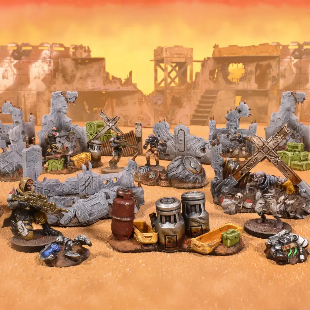 Terrain Crate: Sci-Fi Terrain - DeaDeadzone Ruins - Image 2
