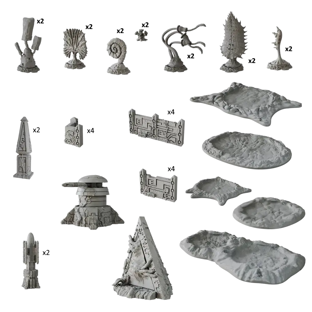 Terrain Crate: Sci-Fi Terrain - Death World