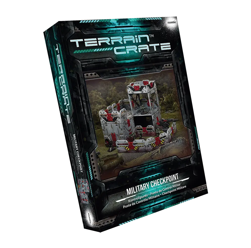 Terrain Crate: Sci-Fi Terrain - Military Checkpoint