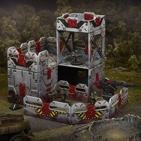 Terrain Crate: Sci-Fi Terrain - Military Checkpoint - Image 3