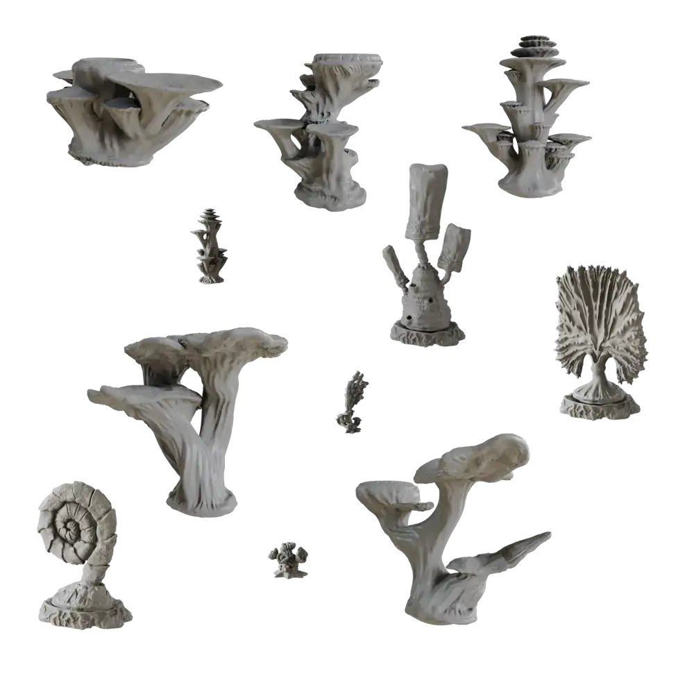 Terrain Crate: Sci-Fi Terrain - Otherworld Forest