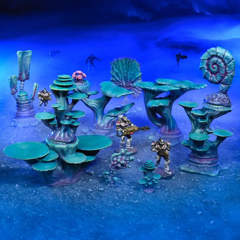 Terrain Crate: Sci-Fi Terrain - Otherworld Forest - Image 2