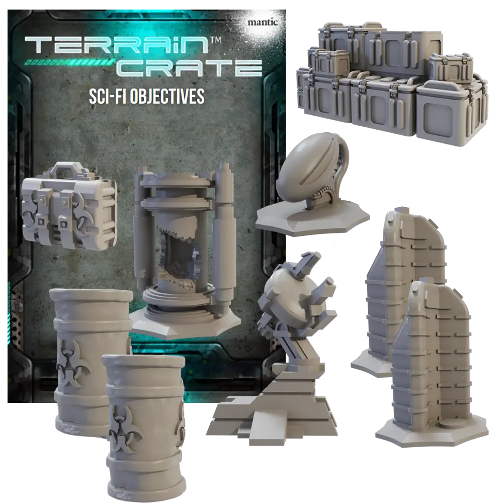 Terrain Crate: Sci-Fi Terrain - Objectives