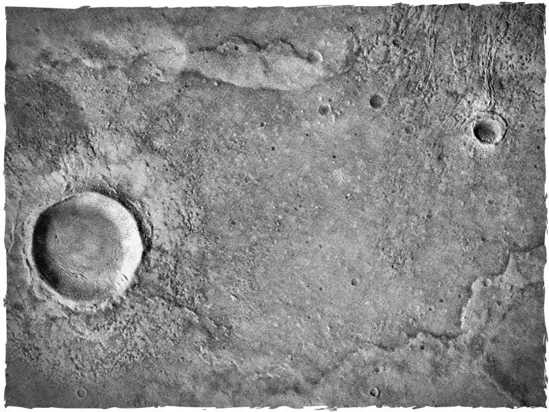 Playmat: Terrain Mat - Mouse Mat - Asteroid - Image 2