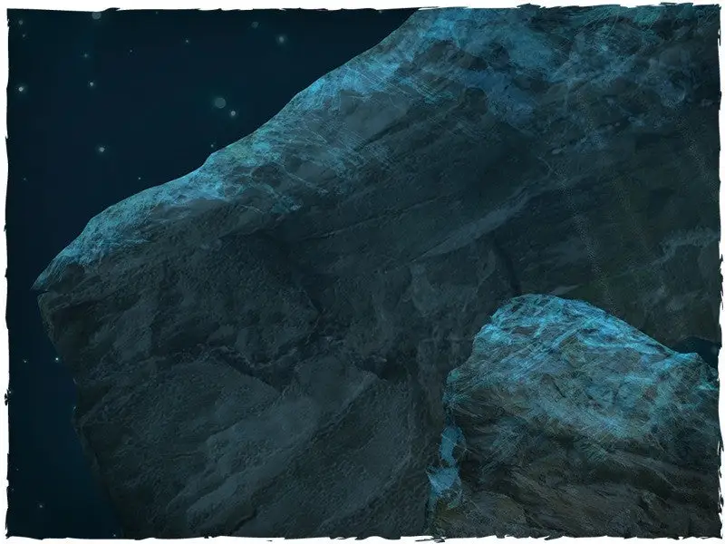 Playmat: Terrain Mat - Mouse Mat - Asteroid - Image 2