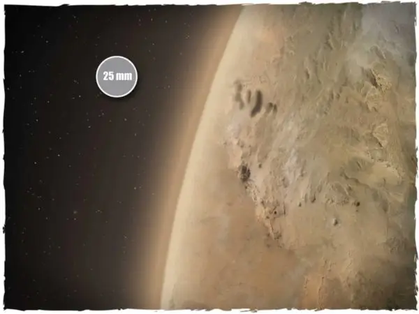 Playmat: Terrain Mat - Mouse Mat - Dune Planet - Image 3