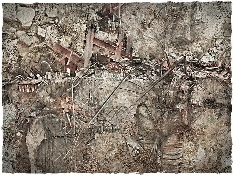 Playmat: Terrain Mat - Mouse Mat - Urban Ruins - Image 3